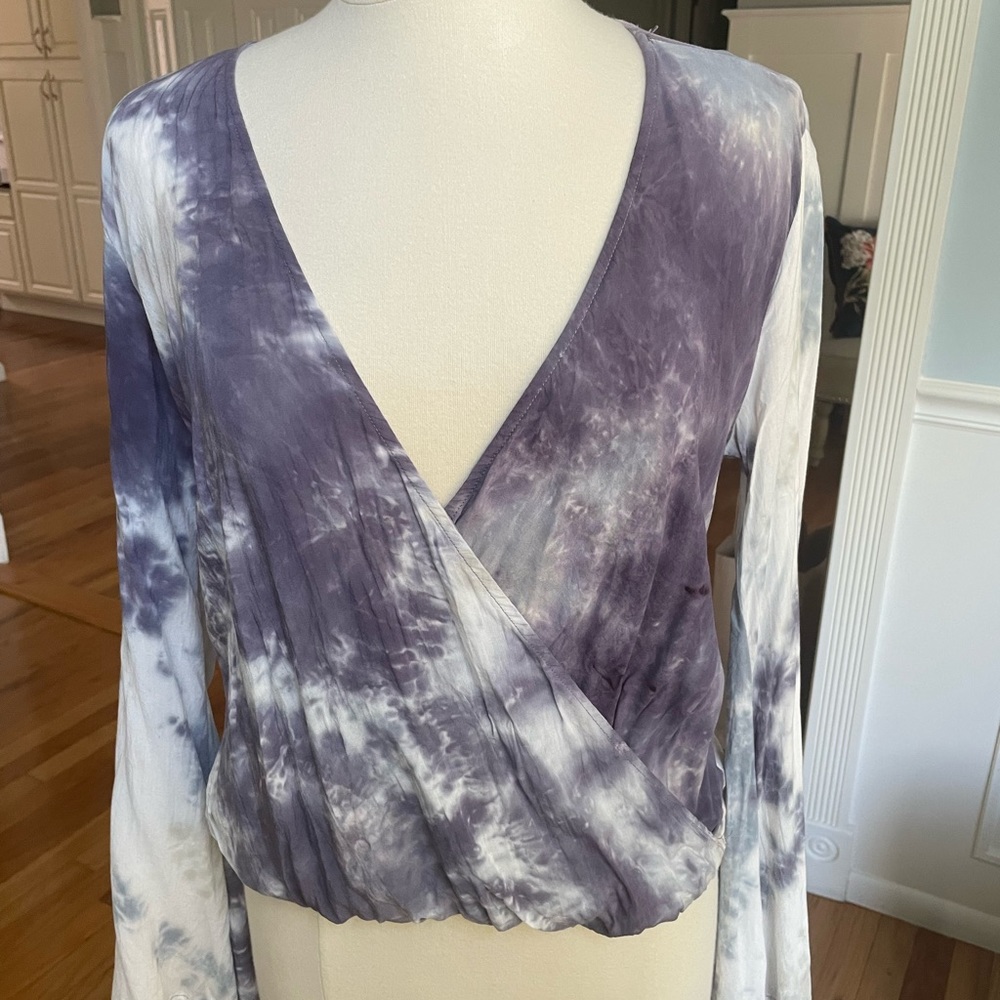 Lovestitch tie-dyed Boho top